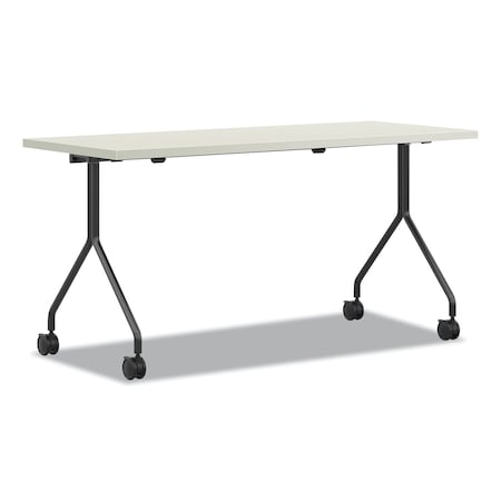 Hon Between Nested Multipurpose Tables, 60 x 24, Silver Mesh/Loft HONPT2460NSB9LT